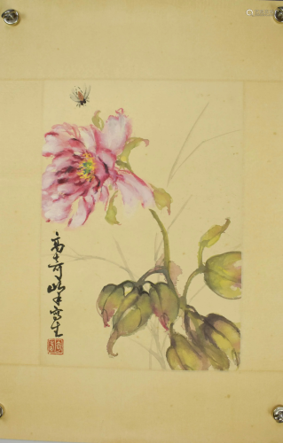 A Chinese Flower&bird Painting