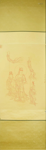 A Chinese Guanyin Painting