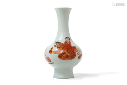 A CHINESE 'ALCHEMY' VASE.