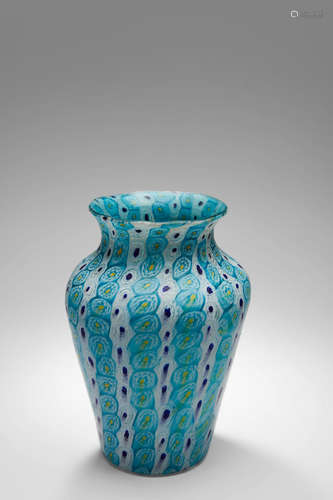 Fratelli Toso (1902-1980); attributed to Murrine Vase circa 1930 murrine glass height 12in (30.5cm); diameter 8 1/2in (22cm)