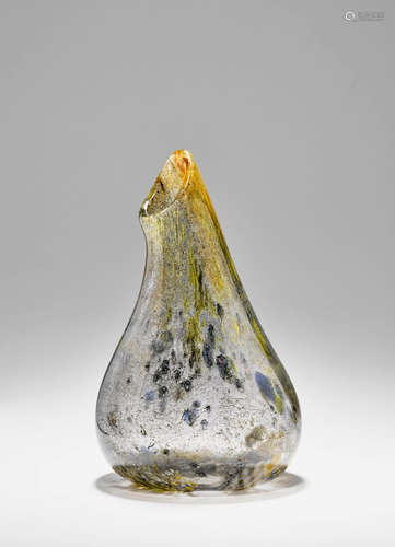 Dino Martens (1894-1970) Vase circa 1949, for Aureliano Toso, internally decorated and iridized glass height 9 1/2in (24cm); width 5 1/4in (13.5cm)