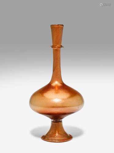 Salviati & C. (founded 1877) Inghistera Vase circa 1876 aventurine glass, with applied details height 11 1/2in (29cm); diameter 5 1/4in (13.5cm)