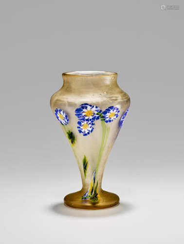 Artisti Barovier (1890-1919); attributed to Murrine Vase circa 1910 glass applied with murrines height 4in (10cm); diameter 2in (5cm)