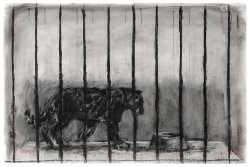 William Joseph Kentridge (South African, born 1955) The caged panther from 'Confessions of Zeno'