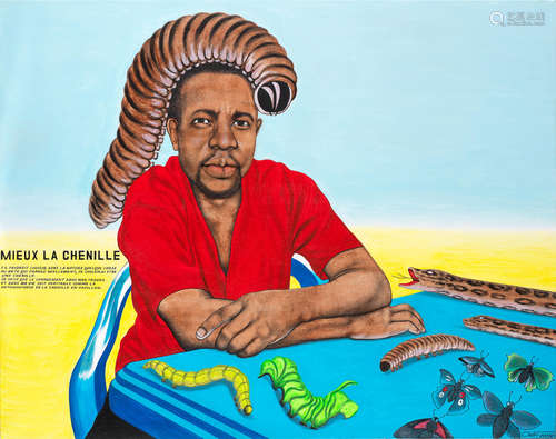 Chéri Samba (Democratic Republic of Congo, born 1956) Mieux la Chenille