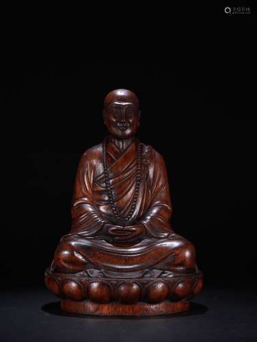 A Chinese Agarwood Buddha Statue