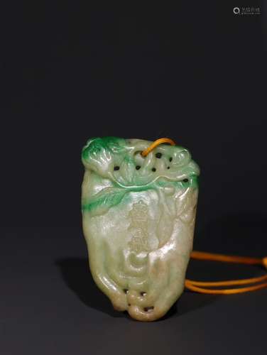 A Chinese Pendant Of Bergamot