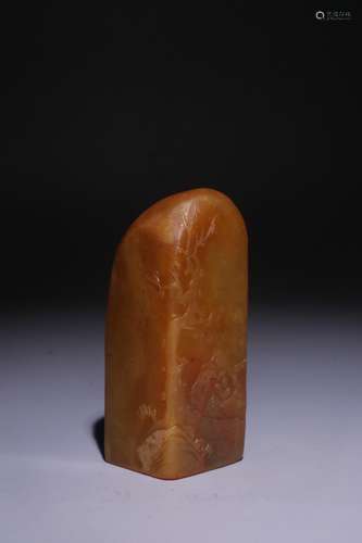 A Chinese Tianhuang Stone Figure Story Carving Pendant