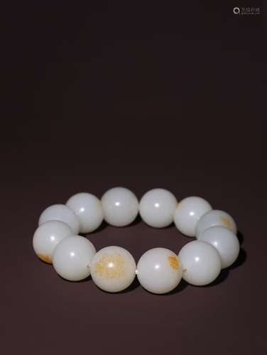 A Chinese Hetian Jade Bracelet