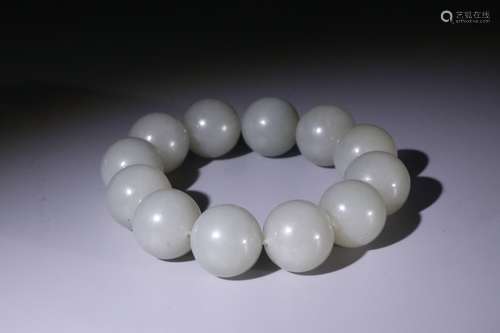 A Chinese Hetian Jade Bracelet