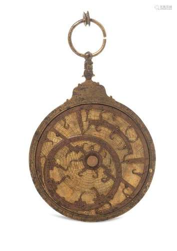 Exceptionnel astrolabe islamique maghrébin de bell…