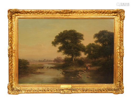 William Williams Landscape, Cressing, Essex