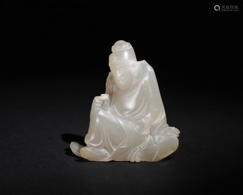 Chinese Soapstone Carving of Li Taibai by Xue Y…