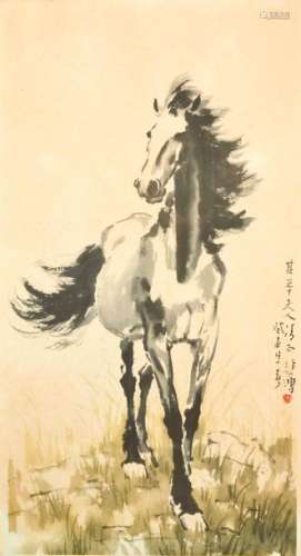 CHINE, XXe siècle d’après Xu Pei Hong Peinture …