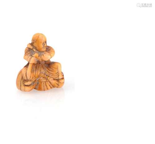 JAPON, époque Meiji (1868 1912) Netsuke en ivoir…