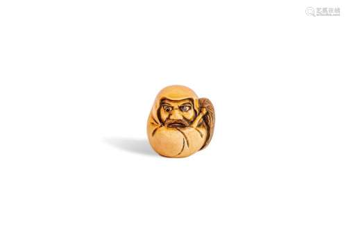 JAPON, époque Meiji (1868 1912) Netsuke en ivoir…