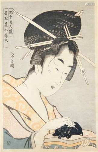 JAPON, fin de l’ère Kansei (1789 1801) CHOkOSAI …