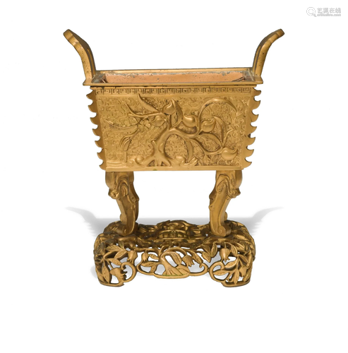 Chinese Bronze Censer, Early-20th Century