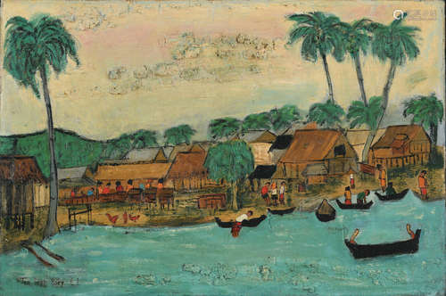 Chen Cheng Mei(b. 1927) East Coast Kampung Life