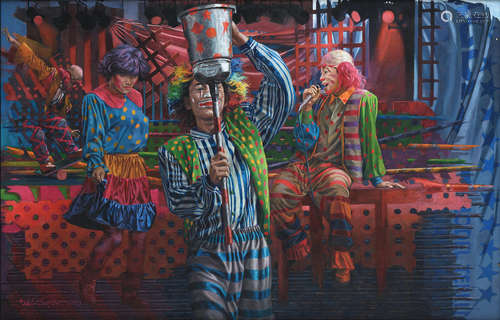 Dede Eri Supria(b. 1956) Balada Badut (Ballads of the Clowns)