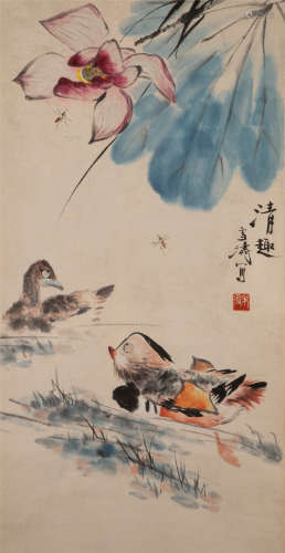 WANG XUETAO,  CHINESE PAINTING AND CALLIGRAPHY