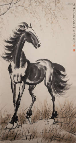 XU BEIHONG， CHINESE PAINTING AND CALLIGRAPHY