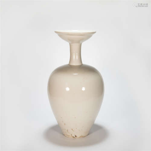 CHINESE DING WARE PLATE BUCCAL BOTTLE
