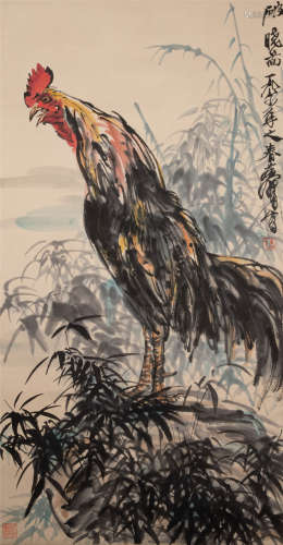 HUANG ZHOU， CHINESE PAINTING AND CALLIGRAPHY