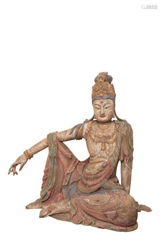 Chinese Woodcarving Guanyin