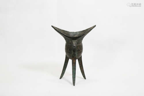 Chinese Rare Bronze Cup