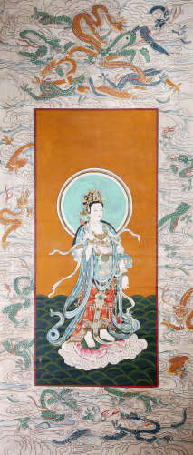Chinese Painting Of Guanyin