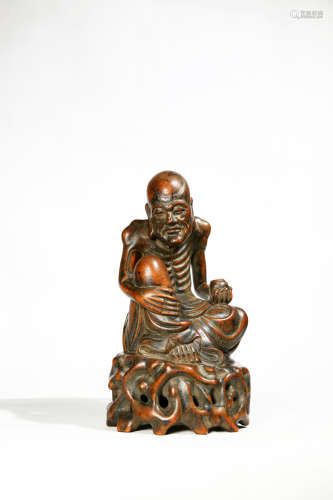 Chinese Agarwood Buddha Statue