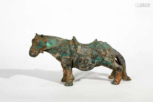 Chinese Early Period Rare Bronze Horses