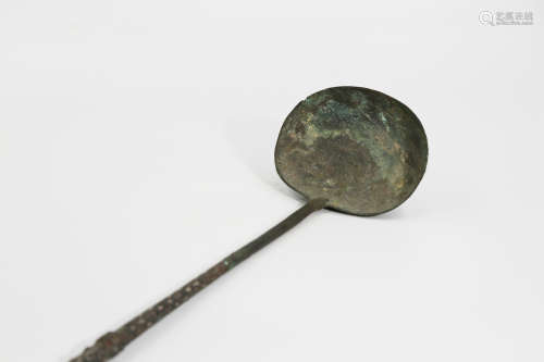 Chinese Early Period Bronze Spoon