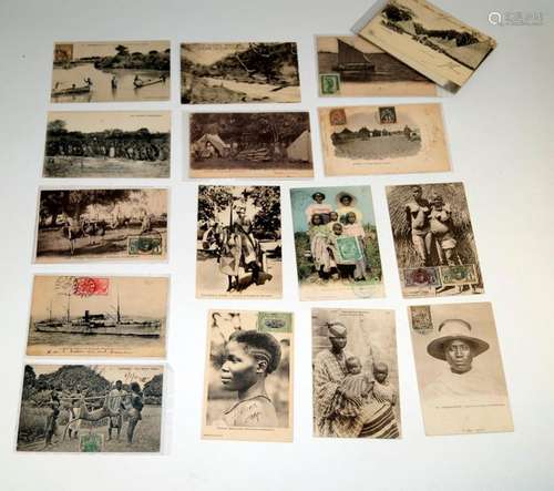 Afrika Postkarten, 1900 191523 S/W Foto Postkarten…