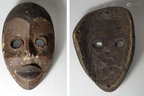 Afrika Maske, Elfenbeinküste DanHJ. 29 cm, B. 18 c…