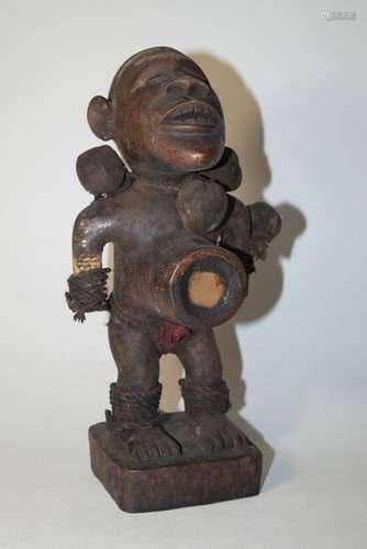 Afrika Figur, in Kongo Fetisch StilH. 30 cm. Harth…