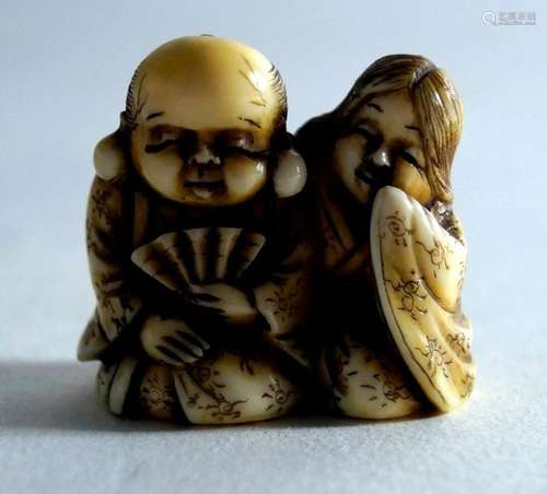 Japanische Kunst und Antiquitäten Netsuke, 19. Jh.…