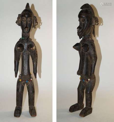 Afrika Weibliche Figur, Mali BambaraLeichtes Holz,…