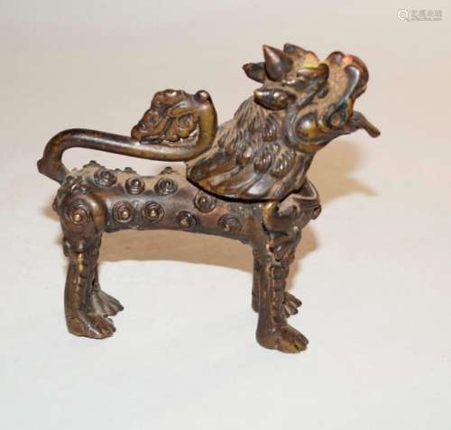 Chinesische Kunst und Antiquitäten Bronze Fo HundÄ…