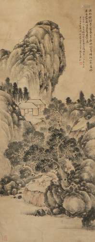 a chinese painting by hu gongshou