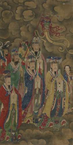 a chinese painting of sacrifice