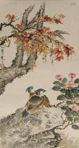 a chinese painting by Jiang hanting