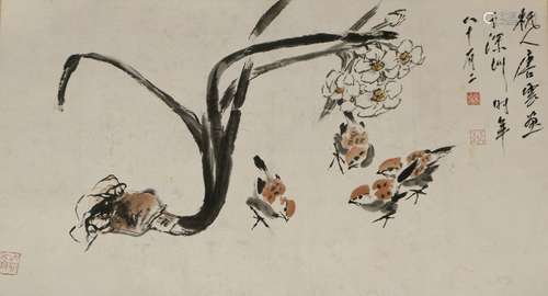 a chinese painting by tang yun