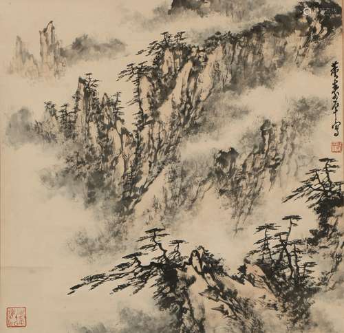 a chinese painting by dong shouping