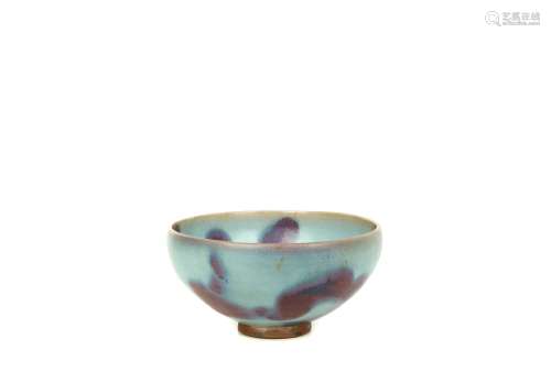 a chinese jun kiln porcelain bowl