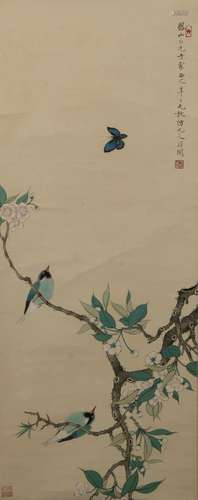 a chinese painting by yu feian