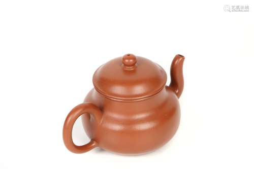 a chinese zisha teapot