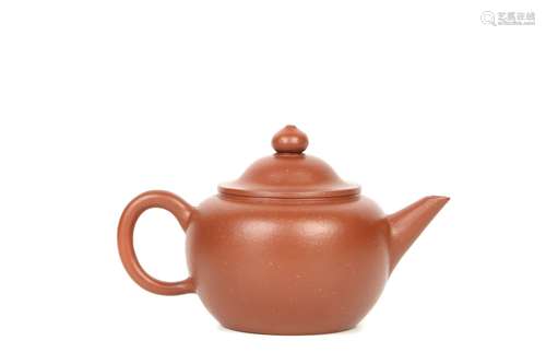 a chinese zisha teapot