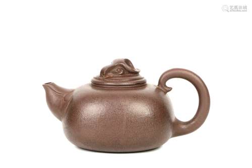 a chinese zisha teapot